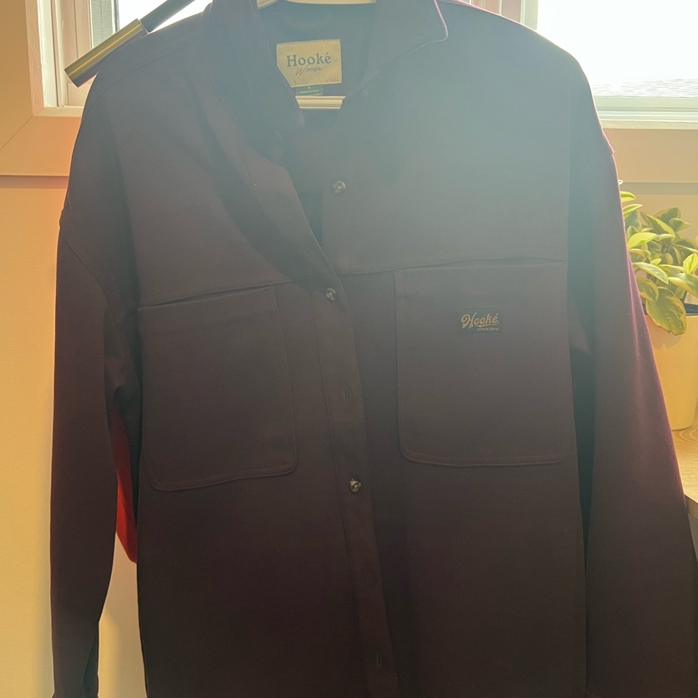 Purple Lightweight Shirt Jacket